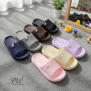 CLOOS SANDAL RUMAH Sandal Selop Pria Wanita Bahan EVA Premium Lembut Anti Selip Kamar Mandi Logo Smile Warna Lengkap