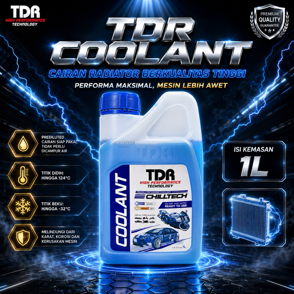 Jual COOLANT AIR RADIATOR TDR UNTUK SEGALA JENIS KENDARAAN ORIGINAL TDR ...