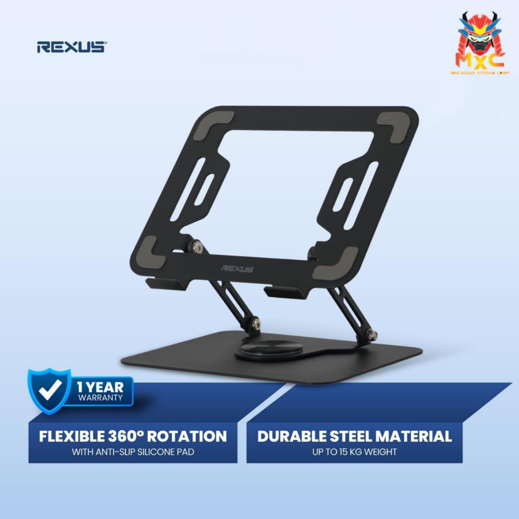 Jual REXUS LAPTOP STAND DECHA FP02 DUDUKAN LAPTOP 360 ERGO STAND LAPTOP ...