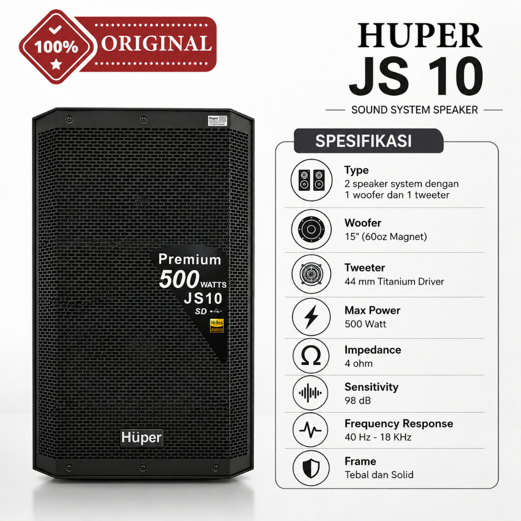 Jual Huper Speaker 15 Inch Terlengkap & Harga Terbaru Agustus 2026 ...