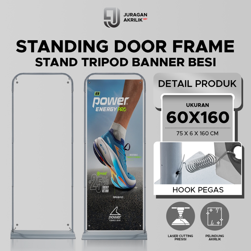 Jual Standing Banner Besi Terlengkap & Harga Terbaru Agustus 2026 ...