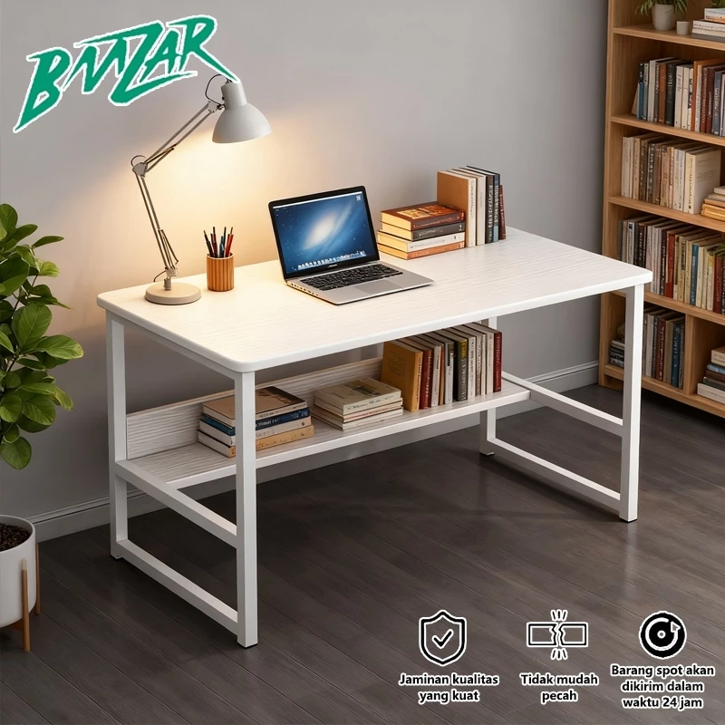 Meja Belajar Minimalis Meja Komputer Meja Gaming Meja Kerja Meja Kantor Murah Meja Rias Aesthetic Panjang Meja Laptop Meja Kamar Tidur Sederhana 120CM