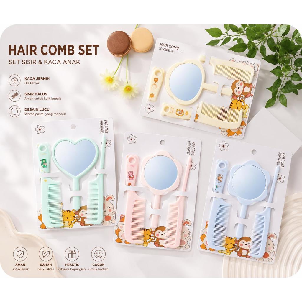 Jual SISIR SET ANAK 3IN1 KARAKTER KARTUN LUCU / SISIR ANAK + ...