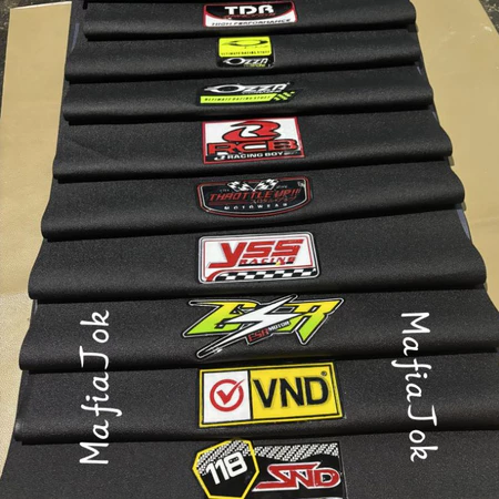 Kulit jok Amplas Pasir Ozza Racing RCB logo mika kualitas premium