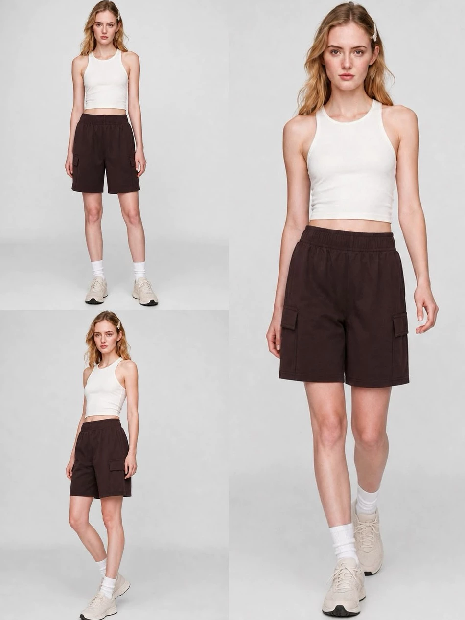 Celana Pendek Wanita TPN Women's Quick-Dry Cargo Shorts - 3097
