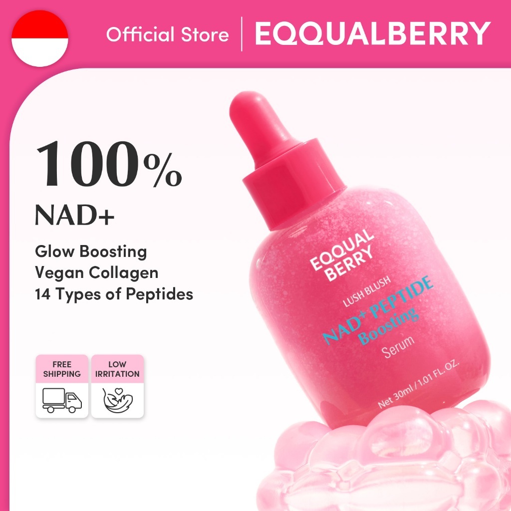 EQQUALBERRY NAD+ Peptide Boosting Serum 30ml Anti-Aging