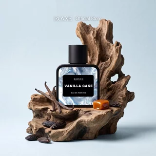 Roxxe - Vanilla Cake Eau De Parfum Pria Wanita Aroma Vanilla Cake & Caramel Sweet Gourmand Tahan Lama Hingga 6 Jam