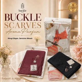 Kerudung Segiempat Buckle Scarves Parfum Voal