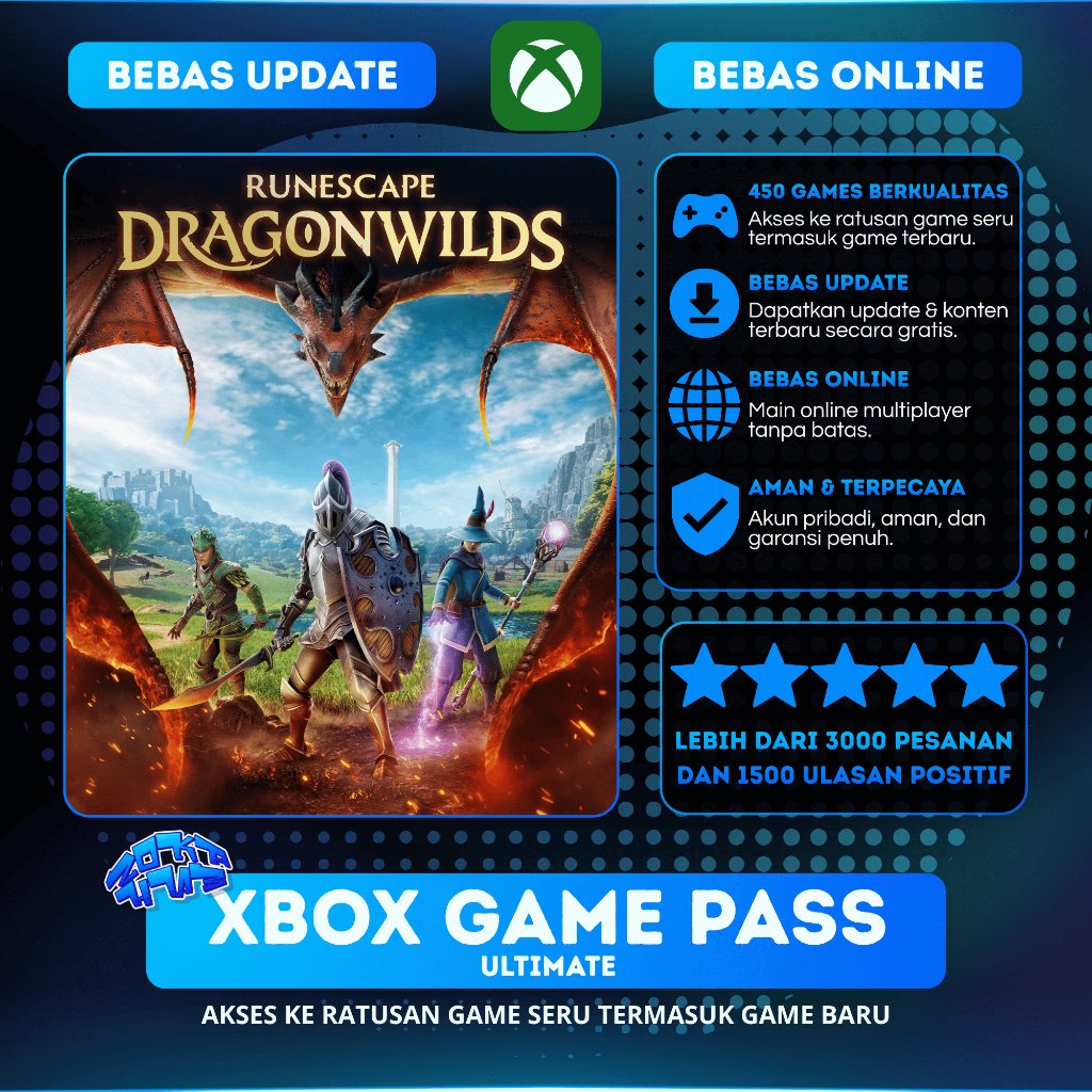 Jual Runescape Dragonwilds Bebas Online | Xbox Game Pass Ultimate | PC ...