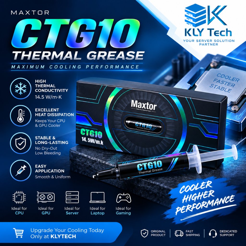 Jual MAXTOR CTG10 Thermal Paste 14.5W/mK – Thermal Grease High ...