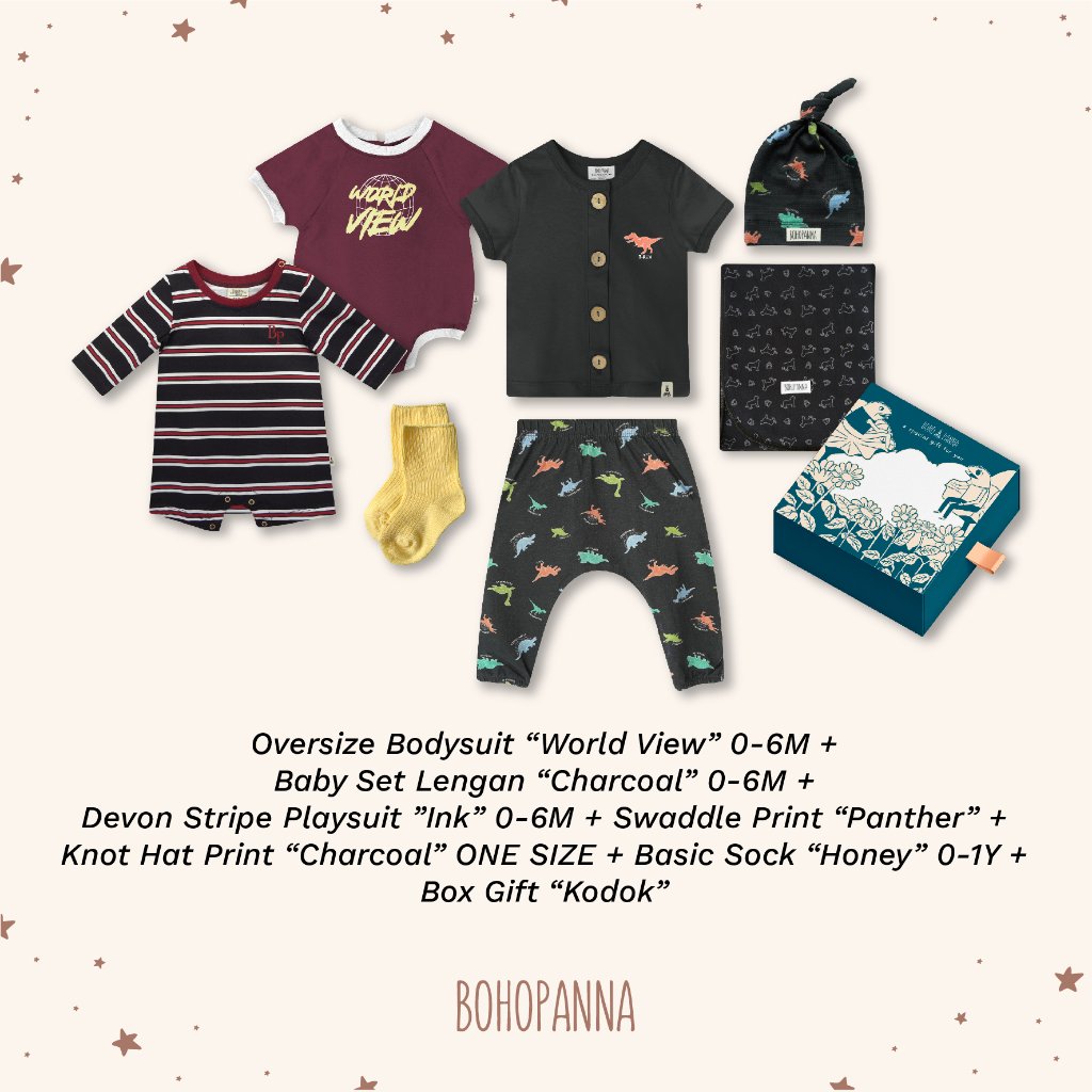 Jual BOHOPANNA - BUNDLING NEW BORN SET BOY - PAKAIAN BAYI LAKI LAKI ...