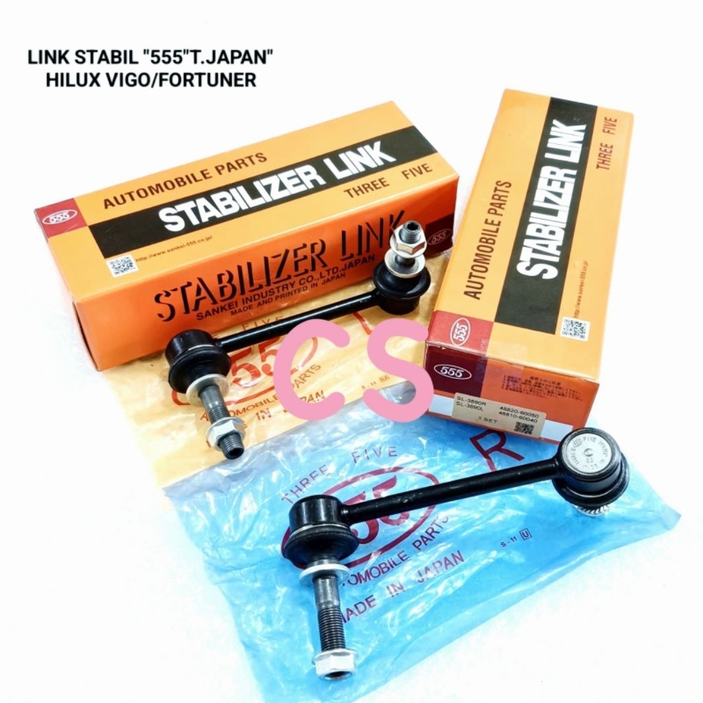 Jual LINK STABILIZER TIE ROD STABIL 555 JAPAN HILUX VIGO/HILUX REVO ...