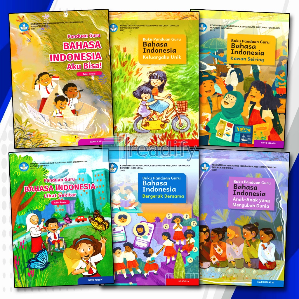 Jual Buku Panduan Guru Bahasa Indonesia Kelas 1 2 3 4 5 6 SD/MI ...
