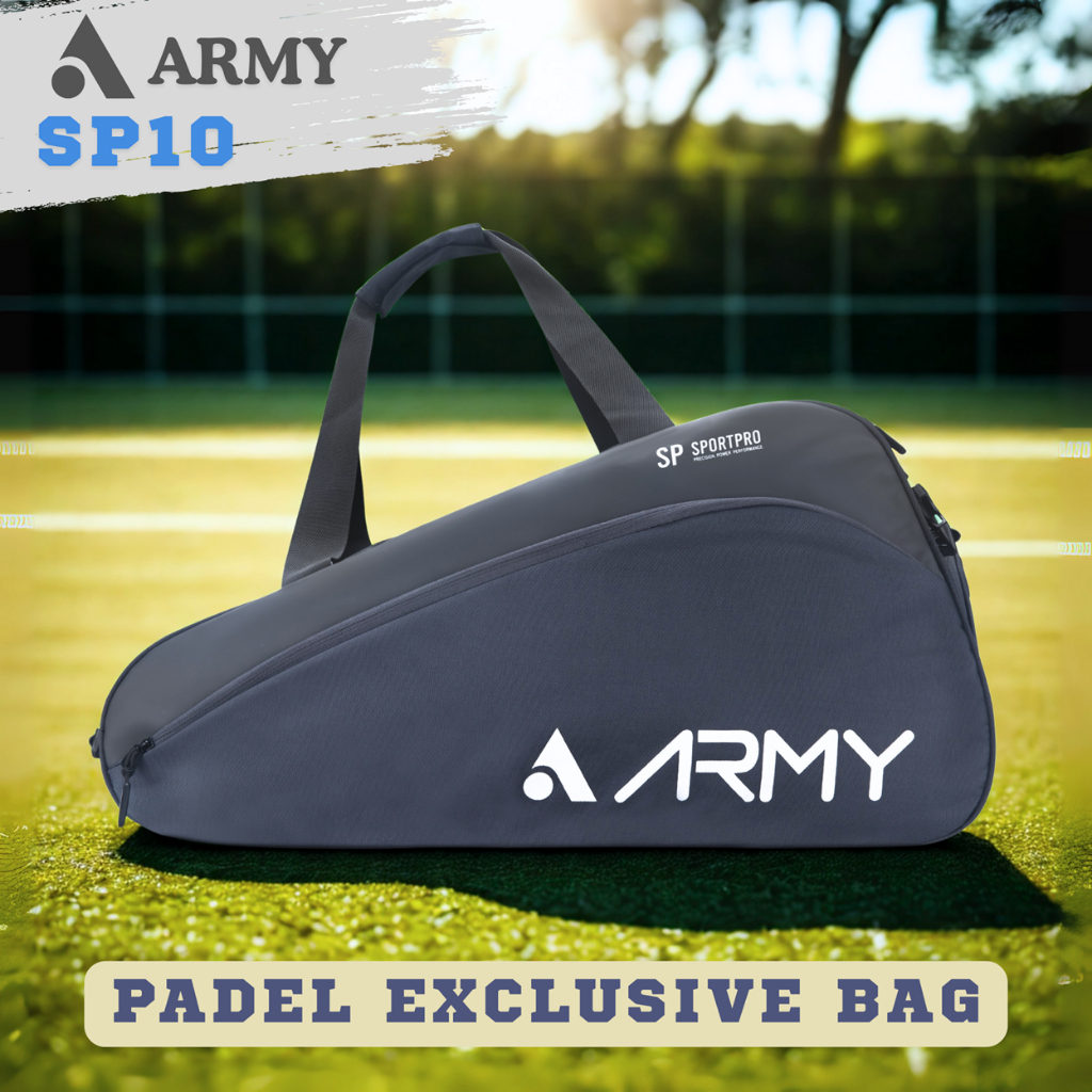 Jual ARMY SP10 Padel Exclusive Bag TasPremium Padel dan Pickleball ...