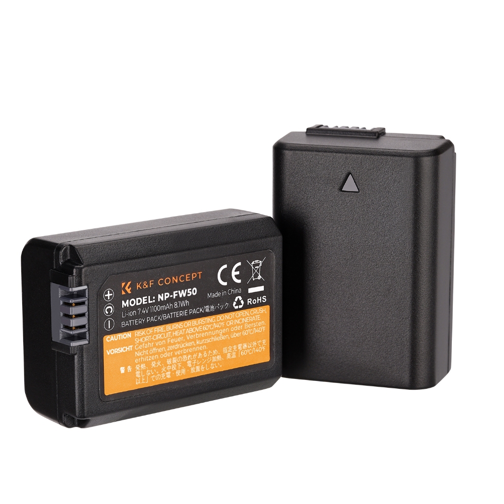 Cargador Doble Usb Np-fw50 K&f Concept Para Sony | Cuotas sin interés