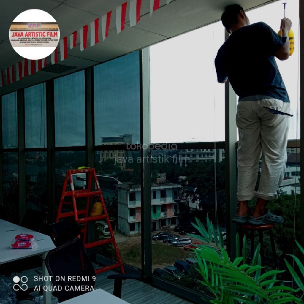 Jual kaca film Ryben hitam 80% 60% 40% untuk rumah, mobil dan gedung ...