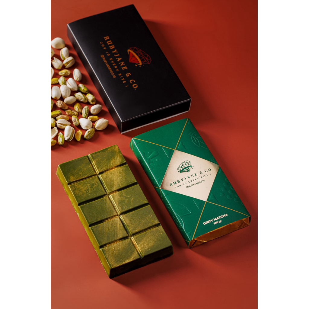 Jual Coklat Dubai Premium Matcha Rubyjanenco Pistachio Kunafa | Shopee ...