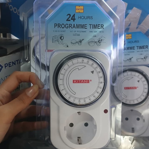 Jual Timer Colok Otomatis Pompa Kolam Renang / Timer Colok Pompa Atau ...