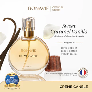 Bonavie Eau de Parfum - Creme Canele 30ml Parfum Wangi Tahan Lama dan Wangi EDP