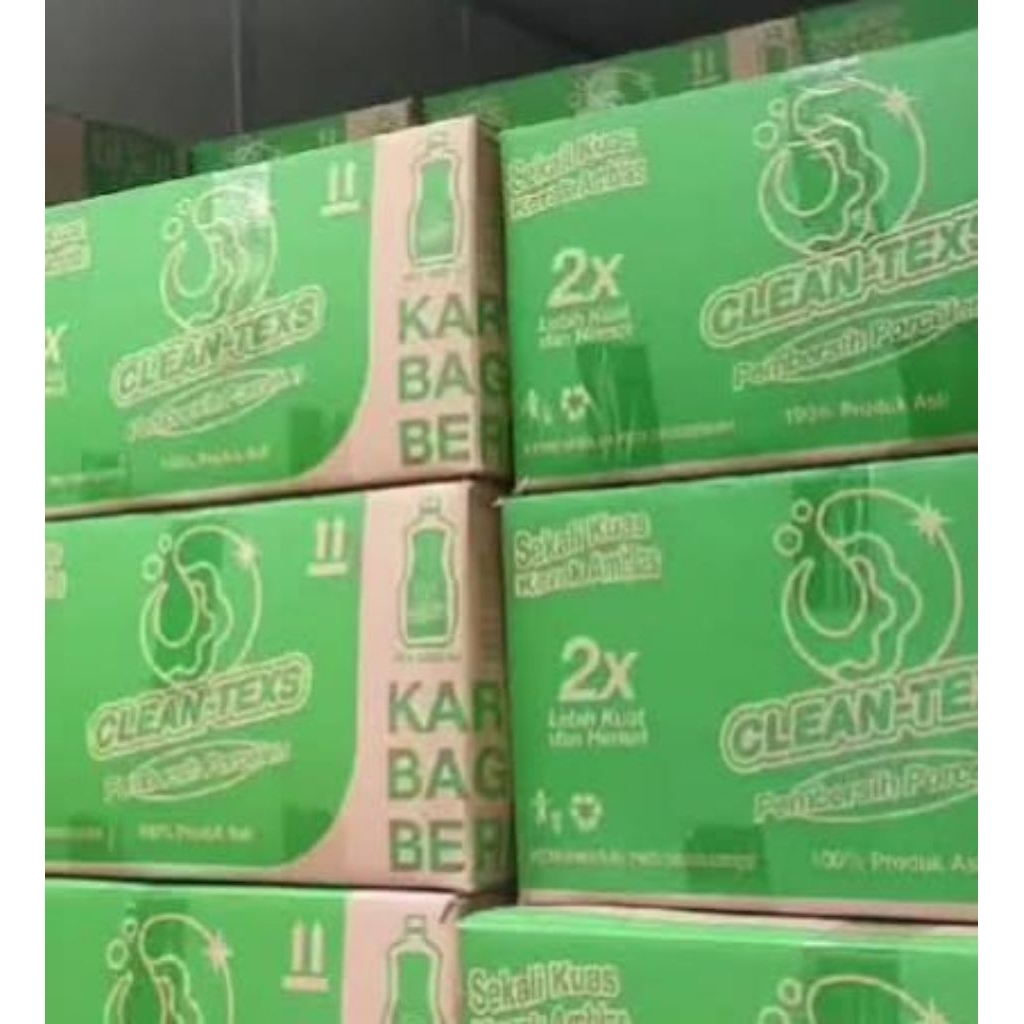 Jual CLEANTEX 1000ml x 16 botol (1 dos ) | Shopee Indonesia