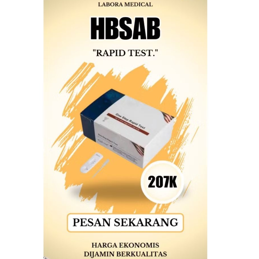 Jual HBsAb Test Device/Strip Orient Gene/Healgen | Shopee Indonesia