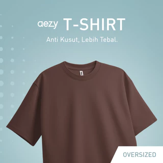 No Void Minds AEZY TPF Oversized T-Shirt | Brown Shades | Espresso
