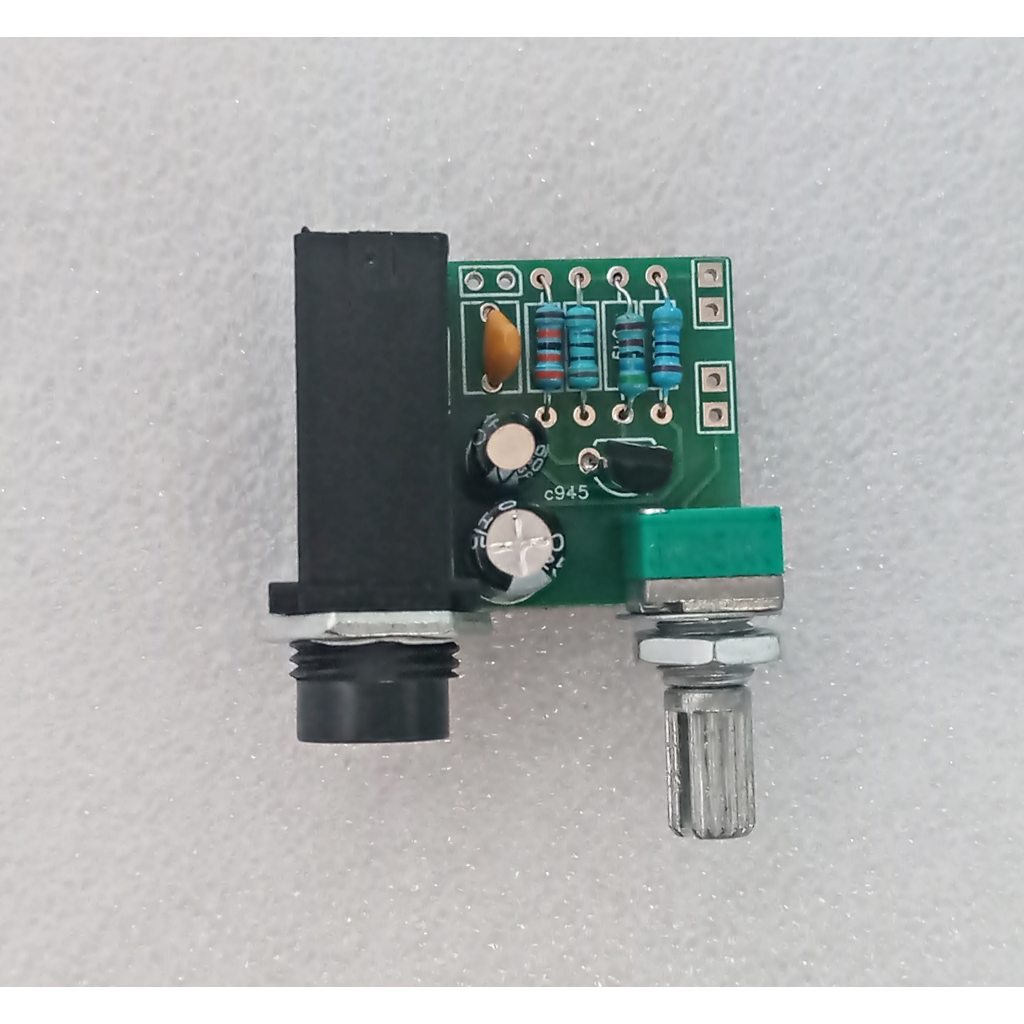 Jual Modul Preamp Mic 1 Transistor Plus Socket | Shopee Indonesia