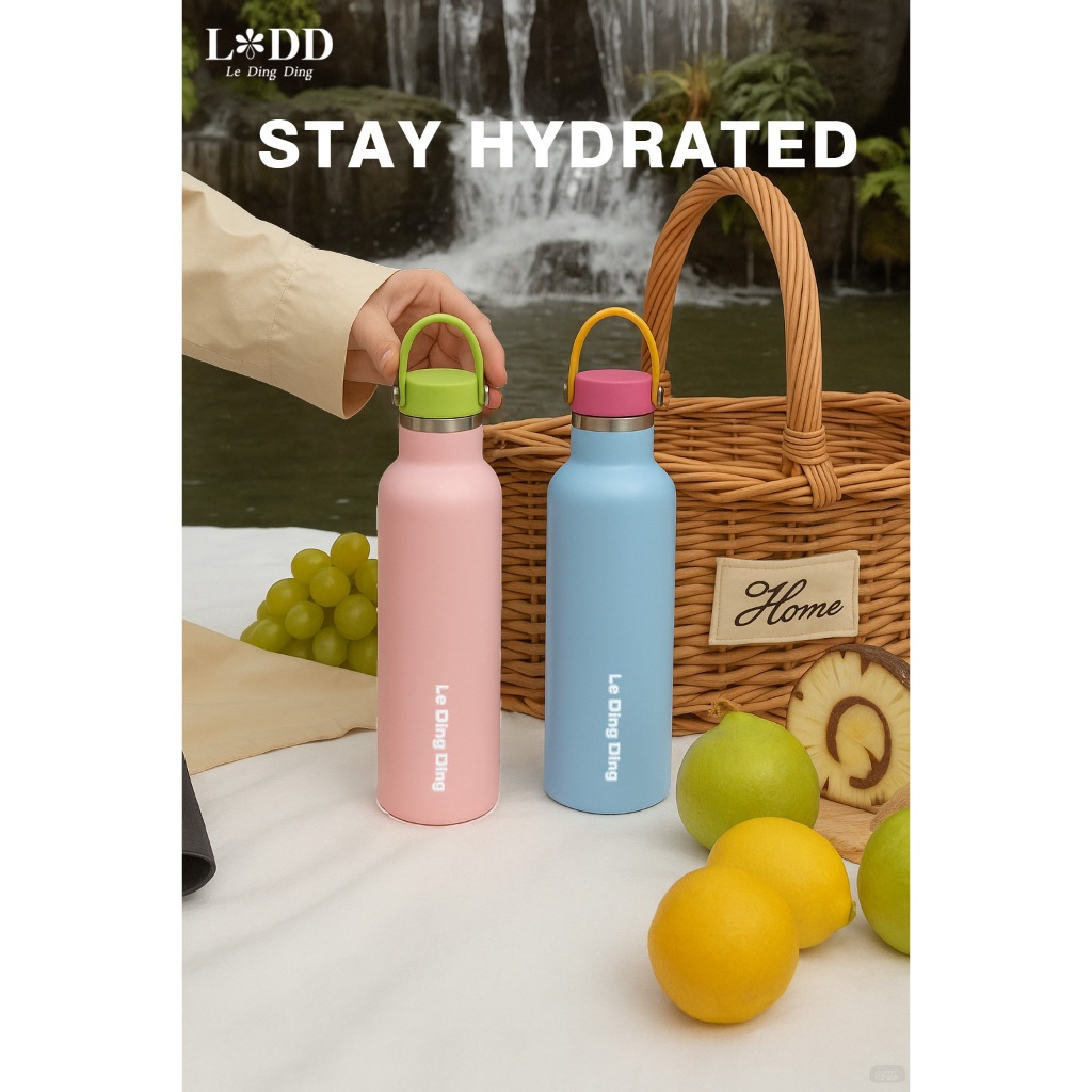 Jual Botol Minum Aesthetic Tahan Panas Dan Dingin 24 Jam 750ML Tumbler ...