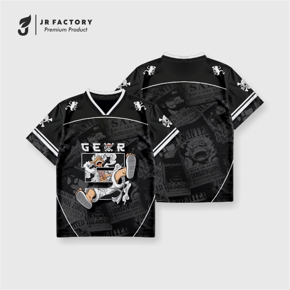 Jual JR FACTORY Baju Jersey Dewasa Unisex Streetwear Oversize Number ...