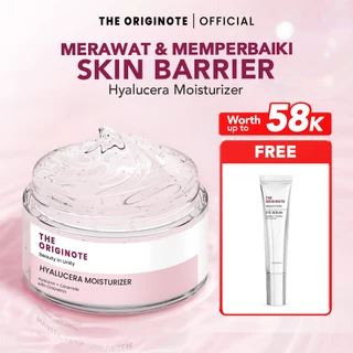 The Originote Hyalucera Moisturizer Gel Pelembab Wajah Ceramide Hyaluronic Acid Melembabkan Menghidrasi Menenangkan Memperbaiki Skin Barrier Primer  Moisturizer Untuk Kulit Sensitif Berminyak Kering Skincare Pagi Malam Ceramide Moisturizer