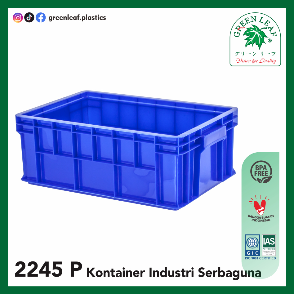 Jual Green Leaf Container Industri SERBAGUNA (2245P) | Shopee Indonesia