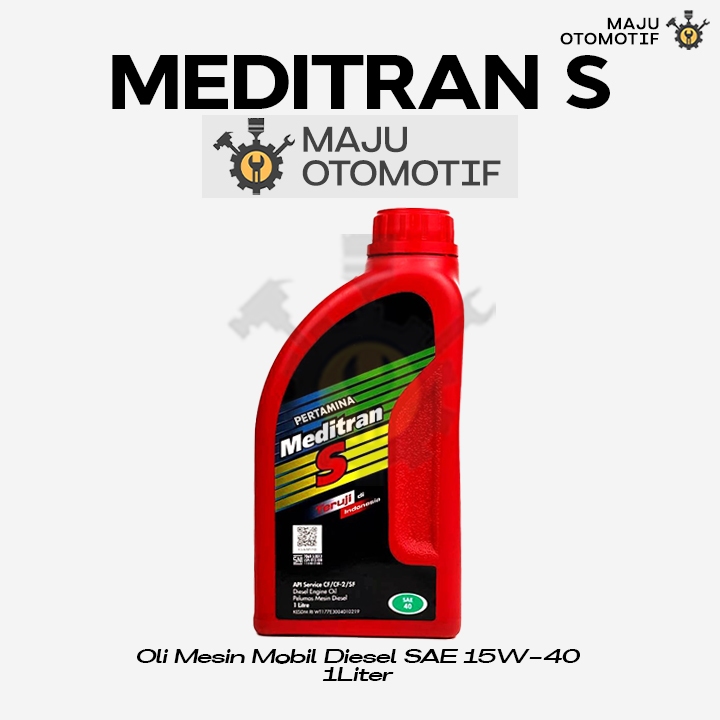 Jual Oli Mesin Pertamina Meditran S SAE 15W-40 1 Liter Diesel Solar ...