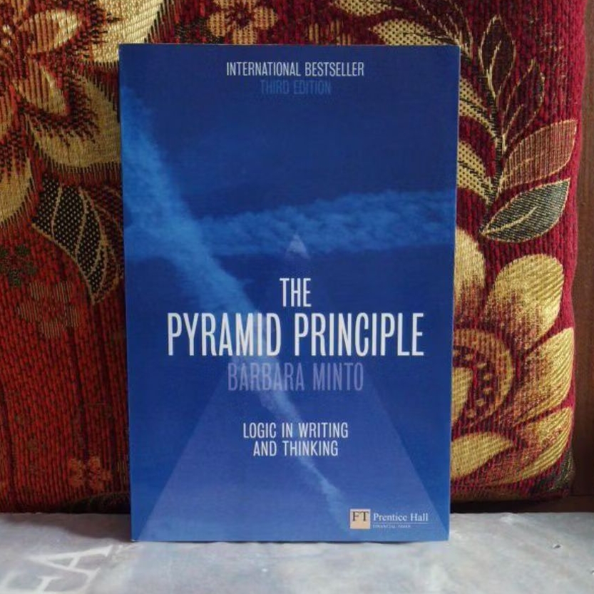 Jual Buku Original THE PYRAMID PRINCIPLE BARBARA MINTO Soft Cover ...