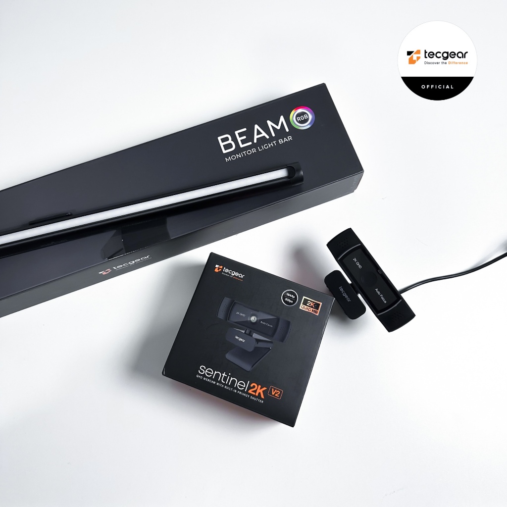 Jual Bundle Webcam 2K ,GLO with Beam,and Beam RGB Tecgear | Shopee ...