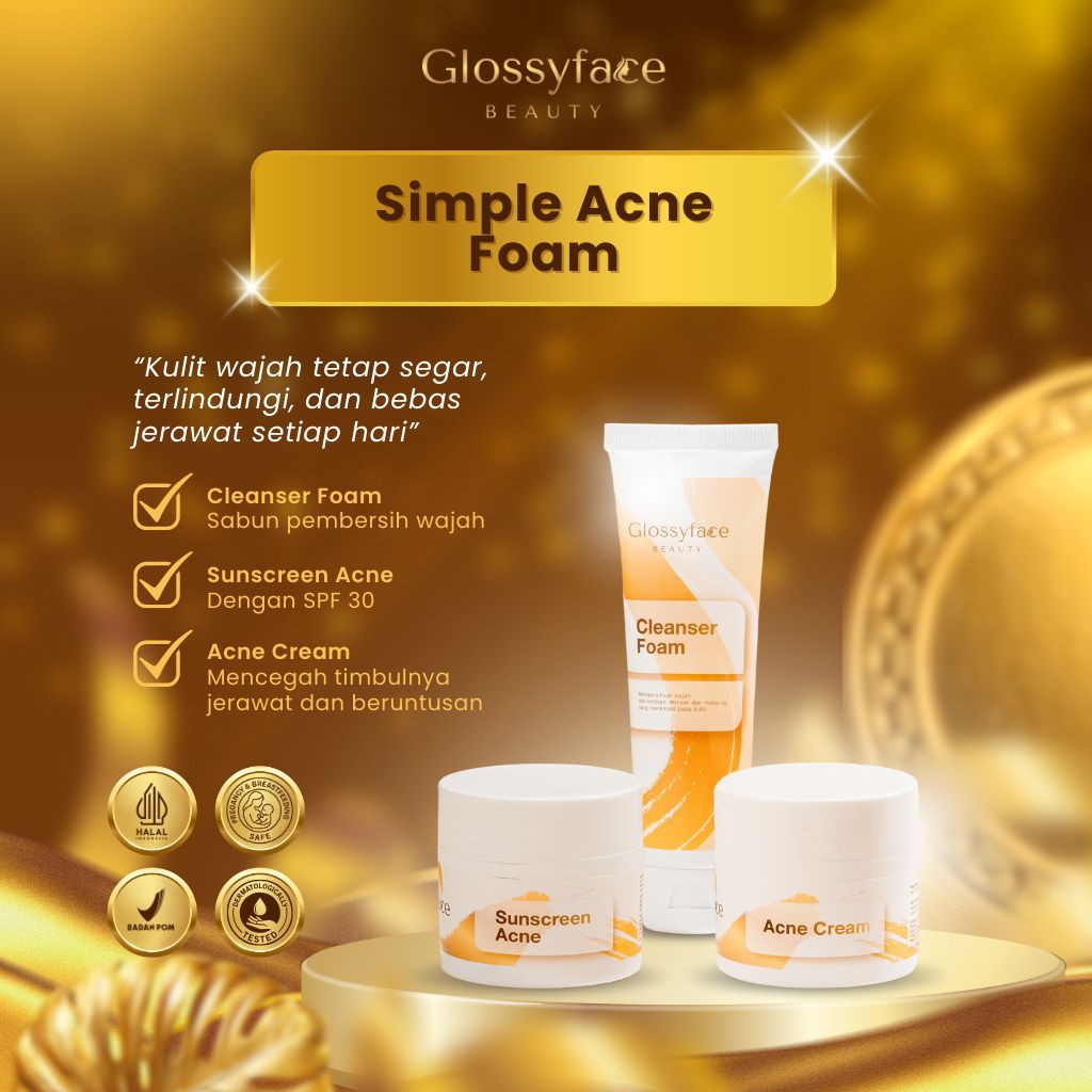 Glossyface Beauty - Simple Acne sabun foam