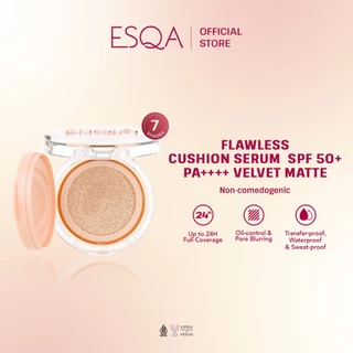 [NEW LAUNCH] ESQA Flawless Cushion Serum SPF 50+ PA++++ Velvet Matte
