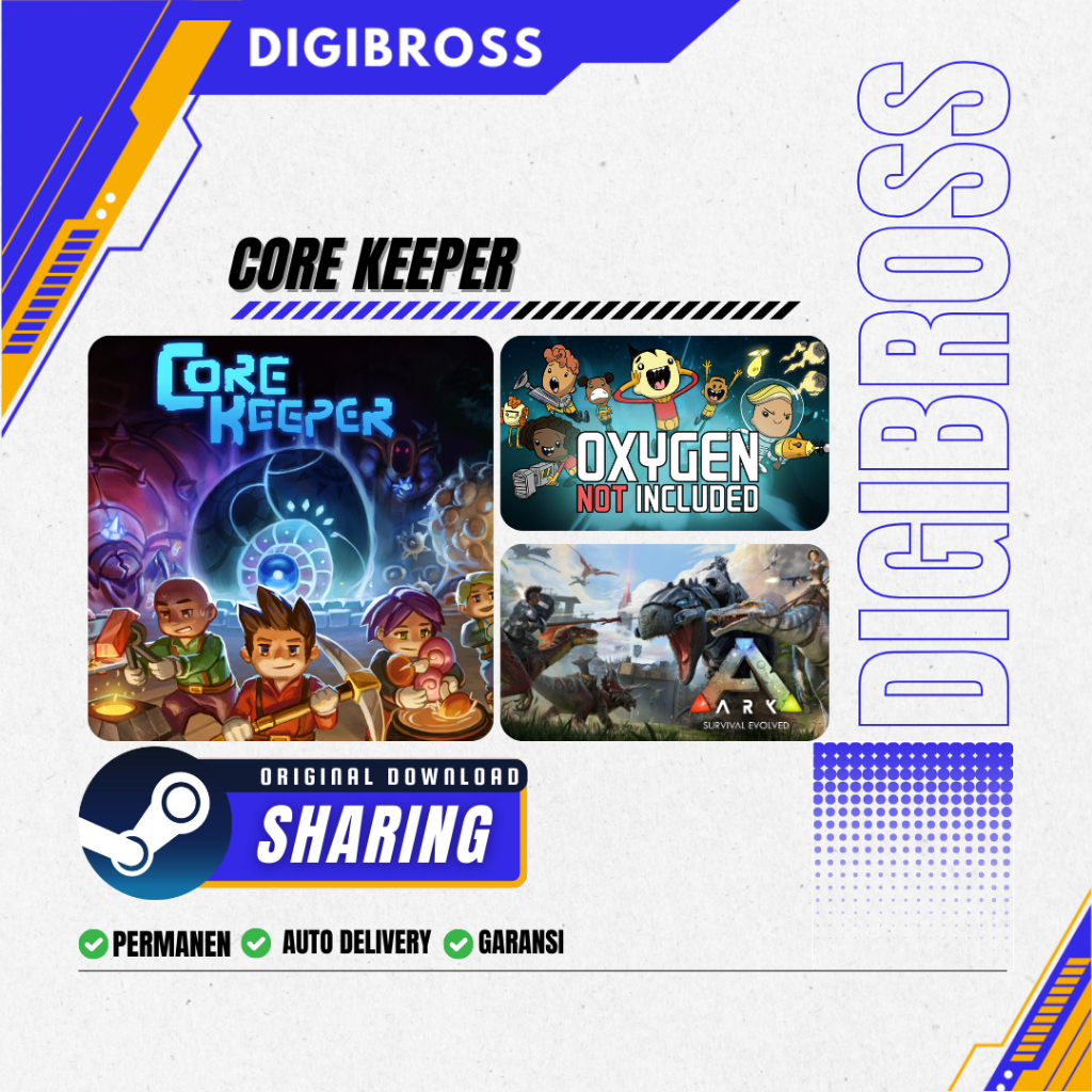 Jual [BONUS STEAM KEY] Core Keeper (Sharing with Oxygen Not Included ...