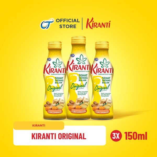 Jual Kiranti Original 150ml [1 Bundling Isi 3 Botol] - Minuman Herbal ...