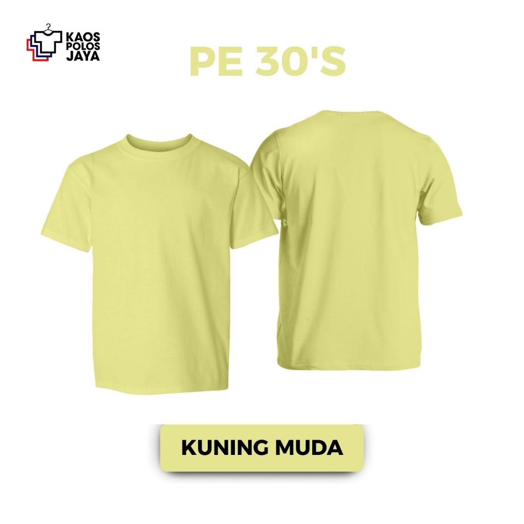 Jual Kaos Polos Polycotton 30's Kaos Polos T-Shirt Polycotton