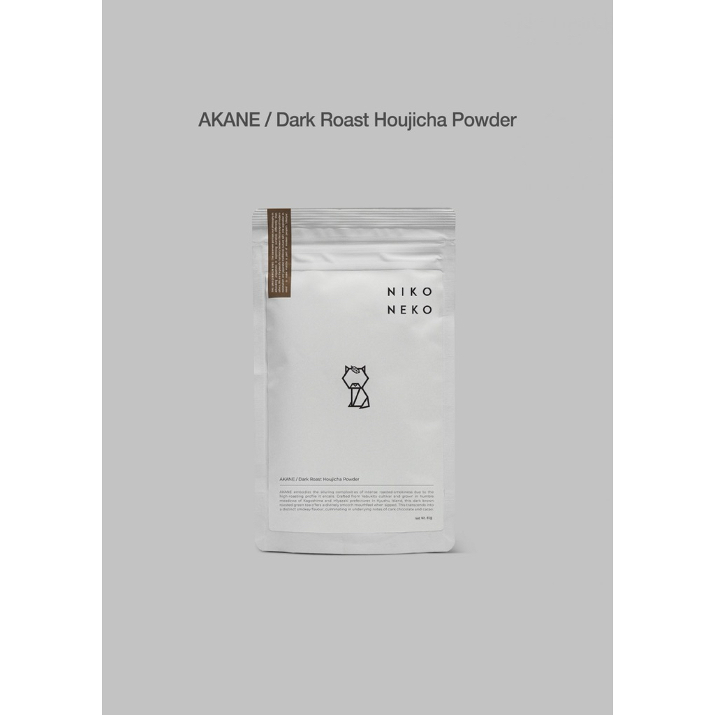 Jual NIKO NEKO AKANE DARK ROAST HOUJICHA HOJICHA POWDER | Shopee Indonesia