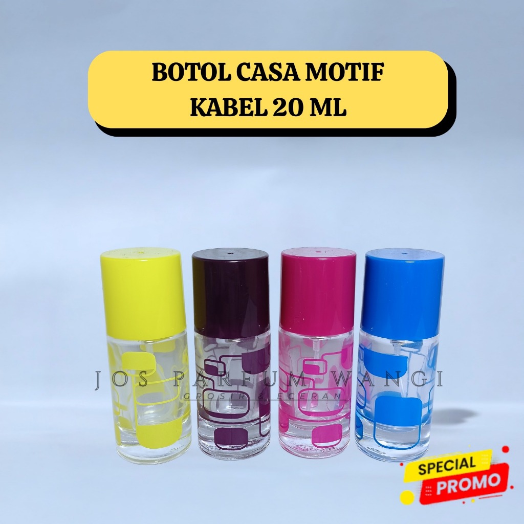 Jual (1 PCS ) CASA KABEL 20 ML. BOTOL SPRAY KOSONG MODEL CASA MOTIF ...