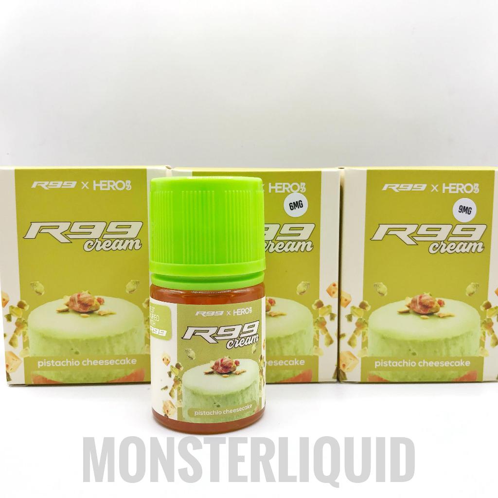 Jual R99 CREAM PISTACHIO CHEESECAKE BY HERO57 3MG 6MG 9MG 60ML LIQUID ...