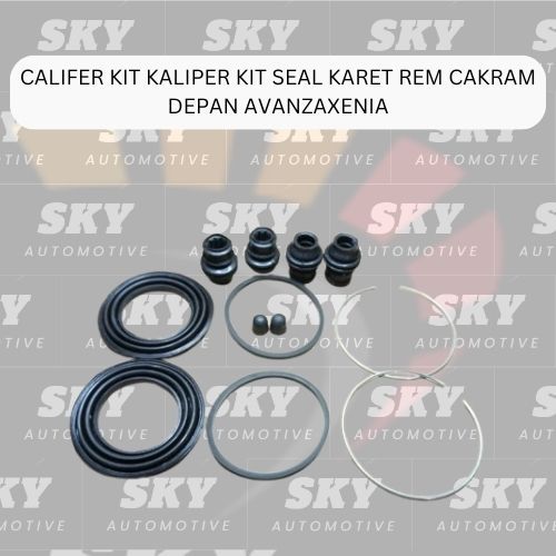 Jual KLK0005-Califer Kit Kaliper Kit Seal Karet Rem Cakram Depan Avanza ...