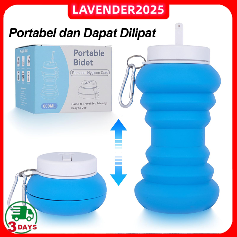 Jual [COD] Botol Bidet Lipat Portable Collapsible Semprotan Cebok untuk ...