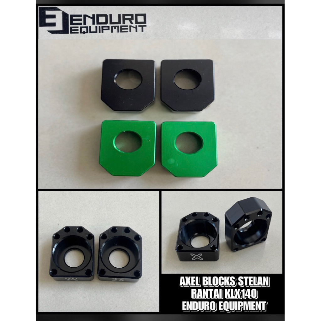 Jual axel blocks stelan rantai klx140 enduro equipment | Shopee Indonesia