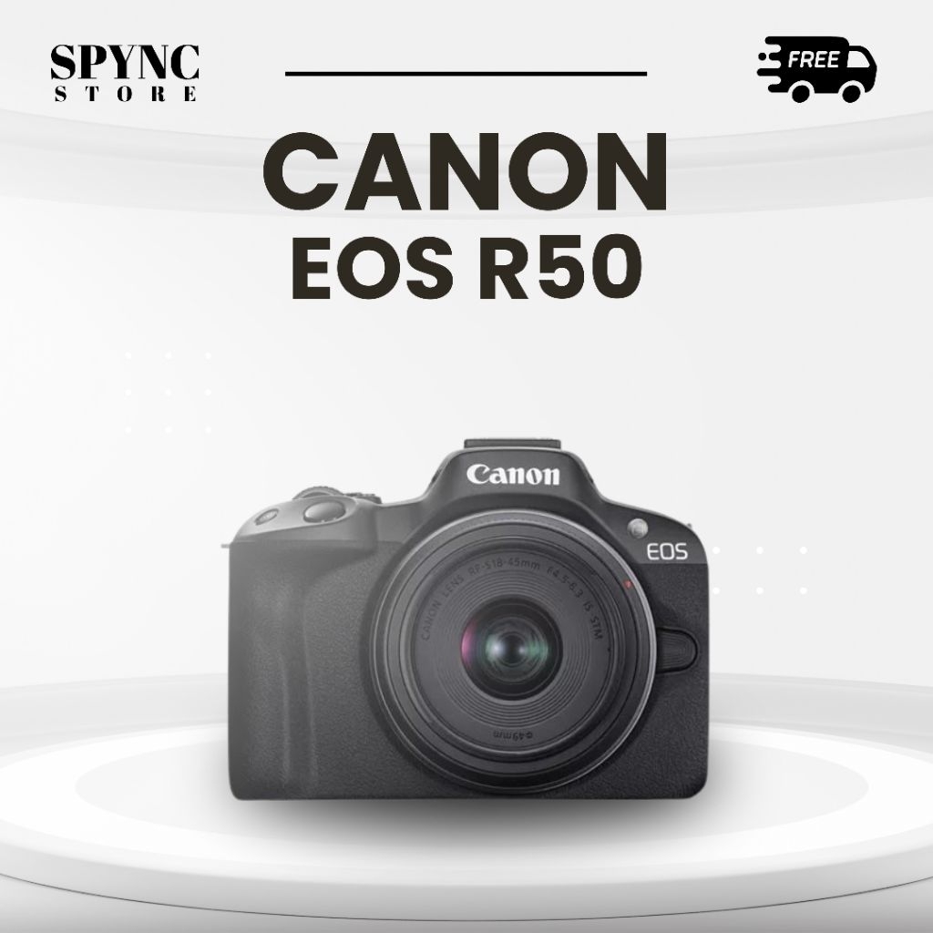 Jual Kamera DSLR Canon EOS R50 Body Only / R 50 kit 18-45mm Garansi ...