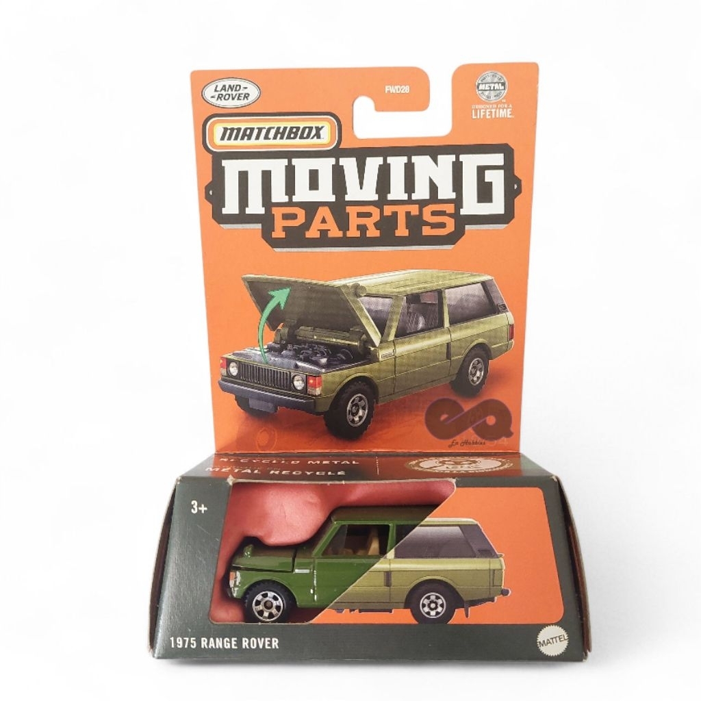 Jual Matchbox Moving Parts 1975 Range Rover - Hijau | Shopee Indonesia