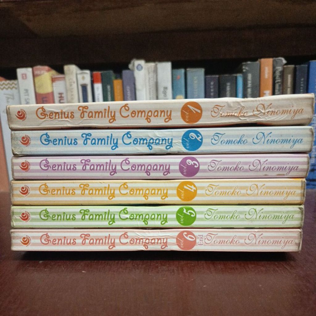 Jual komik GENIUS FAMILY COMPANY 1-6 END | Shopee Indonesia