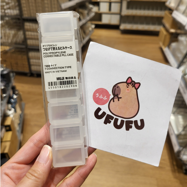 Jual Muji connectable adjustable pill case | Shopee Indonesia