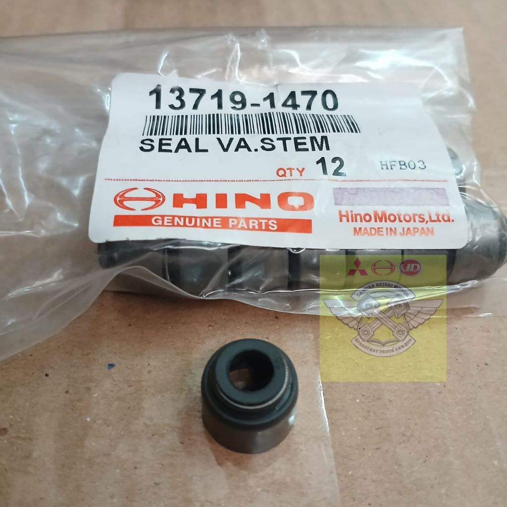 Jual Seal Klep HINO LOHAN FM260TI HINO 500 JO8E JO8C 13719-1470 ( min ...
